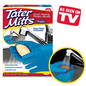 Перчатки для чистки овощей "Tater Mitts" Перчатки для чистки овощей "Tater Mitts"