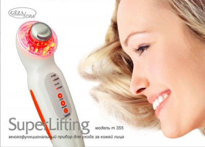 Superlifting m355 Прибор по уходу за кожей лица с ф-цией светотерапии Superlifting m355 Прибор по уходу за кожей лица с ф-цией светотерапии